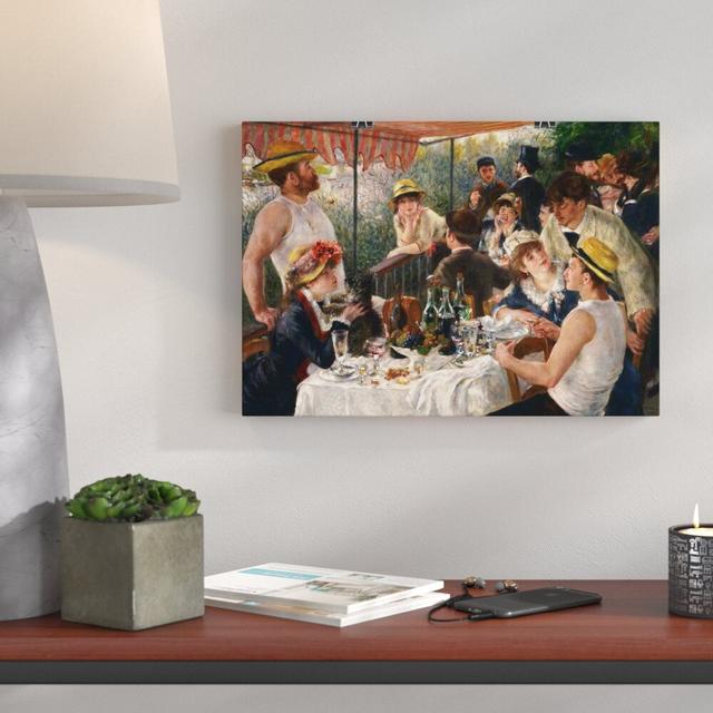 'Luncheon of The Boating Party' by Pierre-Auguste Renoir Painting Print Big Box Art Size: 42cm H x 59.4cm W on Productcaster.