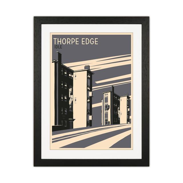 Thorpe Edge, Idle Portrait by Richard O'Neill - Print Corrigan Studio Format: Black Framed, Size: 43.5cm H x 33.5cm W x 3cm D on Productcaster.