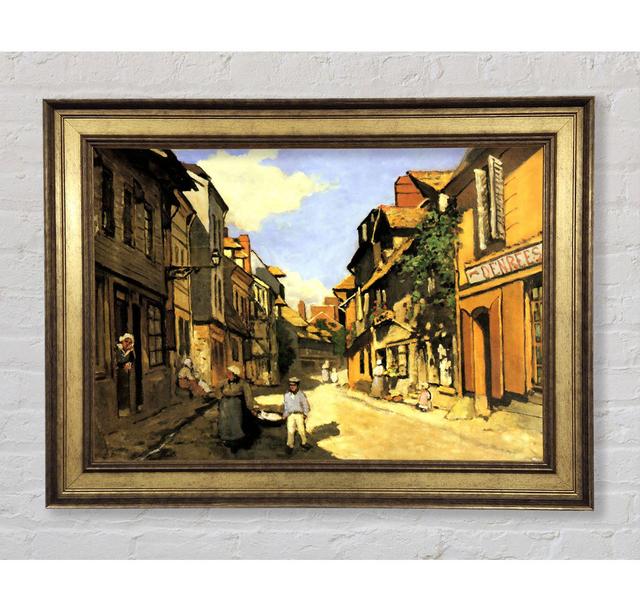 Monet Street Of Bavolle 2 - Print Bright Star Size: 42cm H x 59.7cm W x 8cm D on Productcaster.