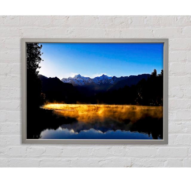 Reflections Of The Sky - Single Picture Frame Art Prints on Canvas Union Rustic Size: 100cm H x 141.4cm W x 3.3cm D on Productcaster.