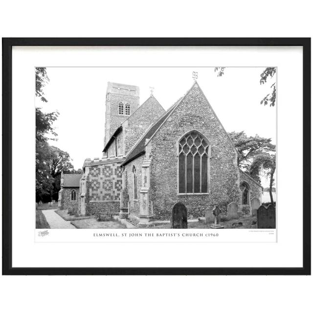 'Elmswell, St John the Baptist's Church C1960' by Francis Frith - Picture Frame Photograph Print on Paper The Francis Frith Collection Size: 28cm H x on Productcaster.