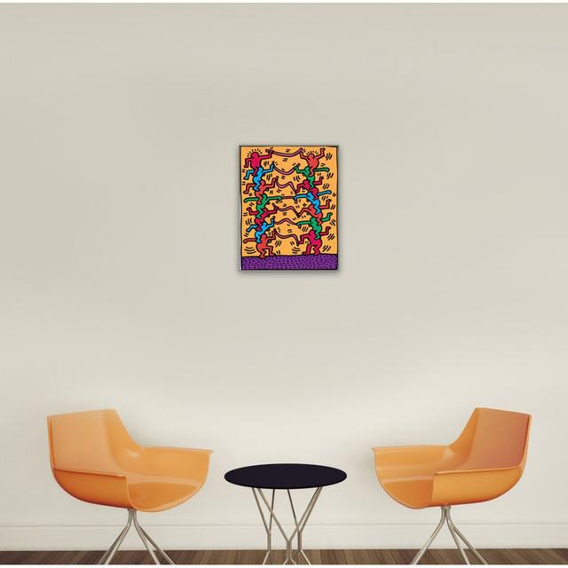 Senza Titolo 1985 by Haring - Picture Frame Graphic Art Print on MDF 17 Stories on Productcaster.