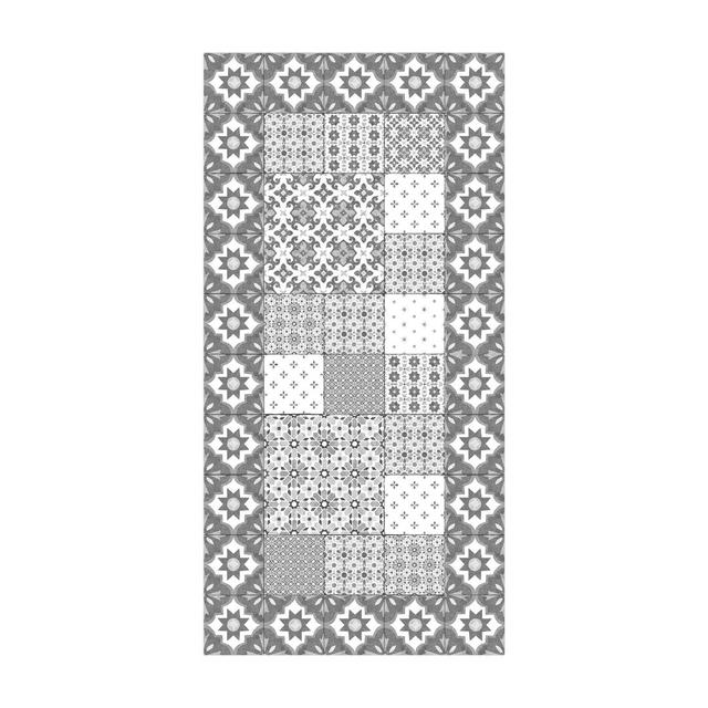 Halene Hand-Knotted Grey/White Indoor/Outdoor Rug East Urban Home Rug Size: Rectangle 130 x 260cm on Productcaster.