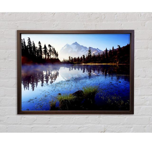 Single Picture Frame Print Union Rustic Format: White Framed Canvas, Size: 100cm H x 141.4cm W x 3.3cm D on Productcaster.