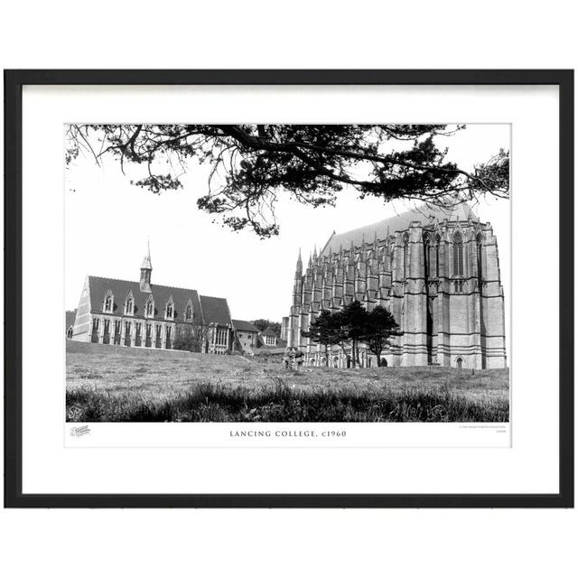 'Lancing College, C1960' by Francis Frith - Picture Frame Photograph Print on Paper The Francis Frith Collection Size: 28cm H x 36cm W x 2.3cm D on Productcaster.