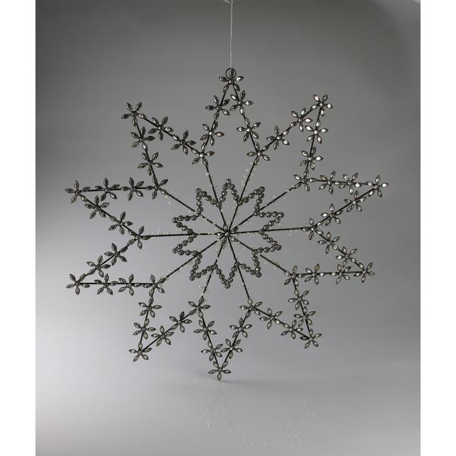 Derrick Star Beads Sculpture The Seasonal Aisle Finish: Black on Productcaster.