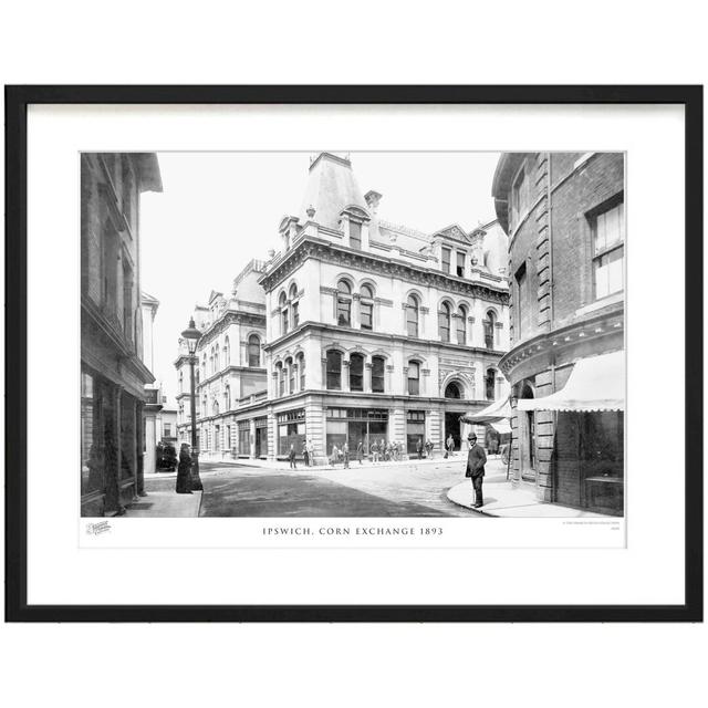 'Ipswich, Corn Exchange 1893' by Francis Frith - Picture Frame Photograph Print on Paper The Francis Frith Collection Size: 60cm H x 80cm W x 2.3cm D on Productcaster.