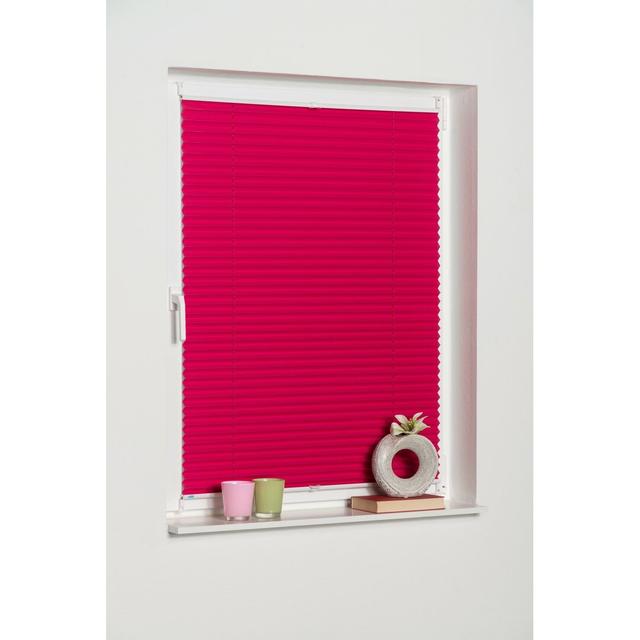 Plissee Blickdicht ModernMoments Farbe: Fuchsia, Format: 130 cm H x 80 cm B on Productcaster.