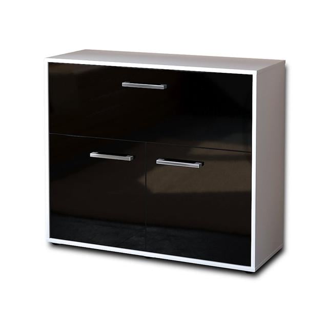 Kirsti TV Stand for TVs up to 70" Latitude Run Colour: Black/White on Productcaster.