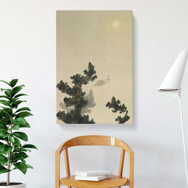 Autumn Moon over Lake Dongting by Yokoyama Taikan - Wrapped Canvas Painting Pint East Urban Home Size: 50cm H x 35cm W x 3cm D on Productcaster.