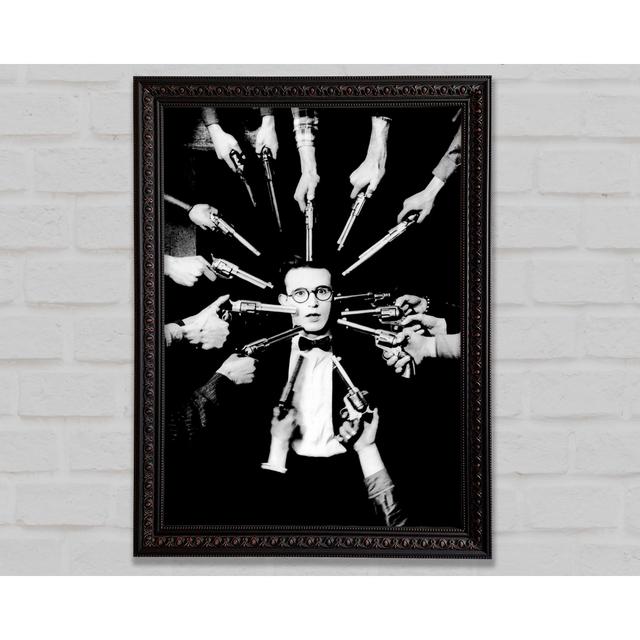 Harold Lloyd Guns - Single Picture Frame Art Prints Bright Star Size: 141.4cm H x 100cm W on Productcaster.