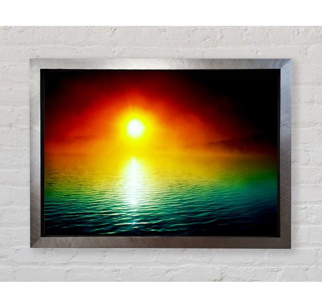 The Star Of The Ocean Framed Print Bright Star Size: 59.7cm H x 84.1cm W on Productcaster.