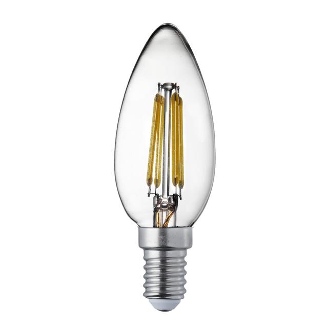 6W E14 Dimmable LED Vintage Edison Candle Light Bulb Symple Stuff on Productcaster.