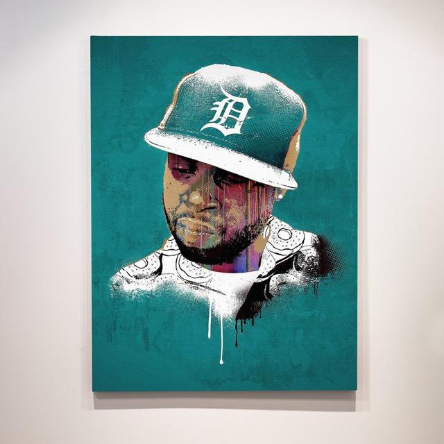 J Dilla - Art Prints on Canvas 17 Stories Format: Wrapped Canvas, Size: 40cm H x 30.48cm W x 5cm D on Productcaster.