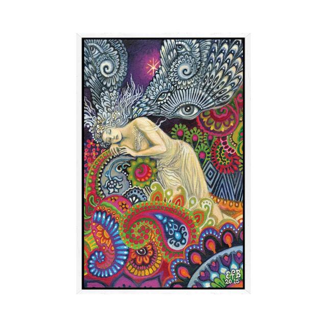 Theia: Die Göttin des Sehens und des himmlischen Lichts von Emily Balivet - Gallery-Wrapped Canvas Giclée on Canvas Langley Street Format: Weiß gerahm on Productcaster.