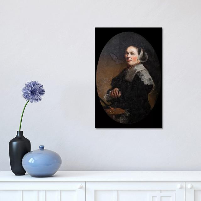 Self Portrait by Judith Leyster - Wrapped Canvas Painting Rosalind Wheeler Size: 45.72cm H x 30.48cm W x 1.91cm D on Productcaster.