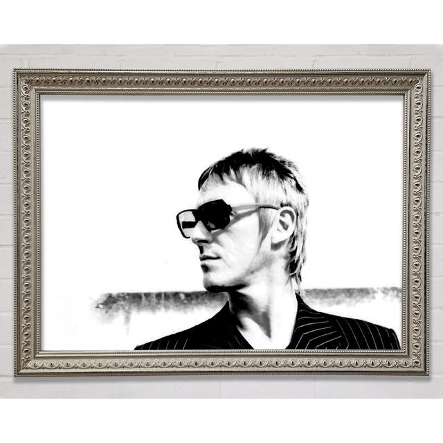 Paul Weller Shades - Einzelne Bilderrahmen Kunstdrucke Bright Star Größe: 59,7 cm H x 84,1 cm B on Productcaster.