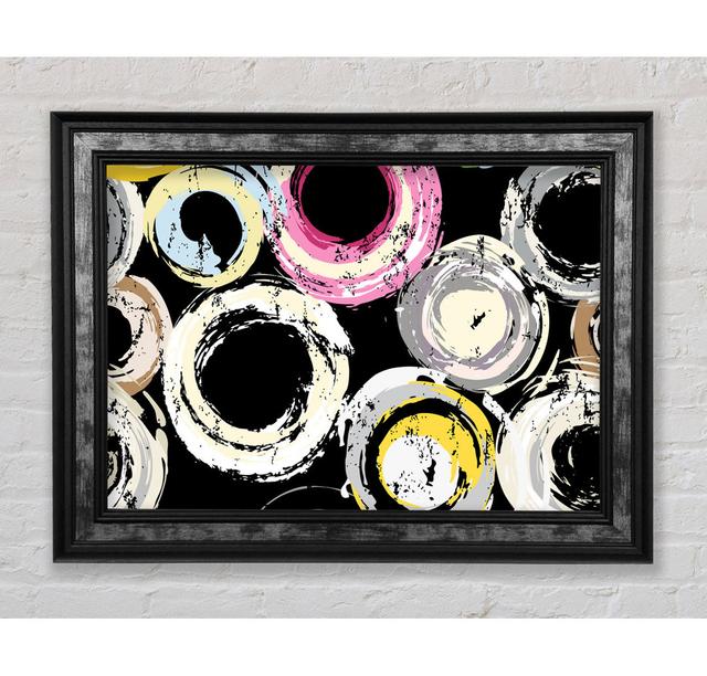 Circles Of Time - Single Picture Frame Art Prints Bright Star Size: 29.7cm H x 42cm W x 8cm D on Productcaster.