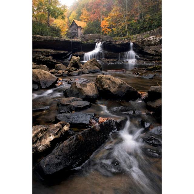 Glade Creek by Danny Head - Wrapped Canvas Photograph Union Rustic Size: 76cm H x 51cm W on Productcaster.