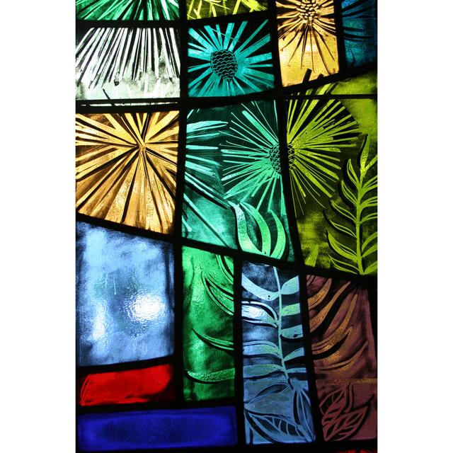 Stained Glass Windows Rosalind Wheeler Size: 122cm H x 81cm W x 3.8cm D on Productcaster.