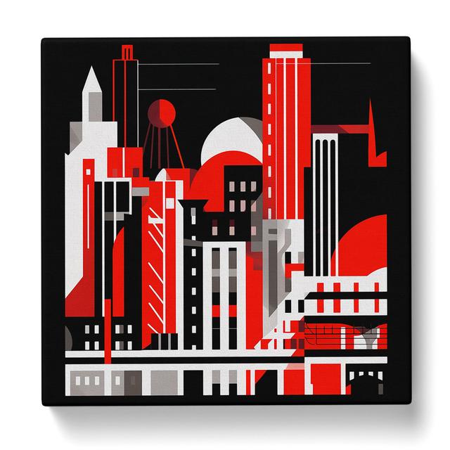 City Of Manchester Constructivism - No Frame Art Prints 17 Stories on Productcaster.