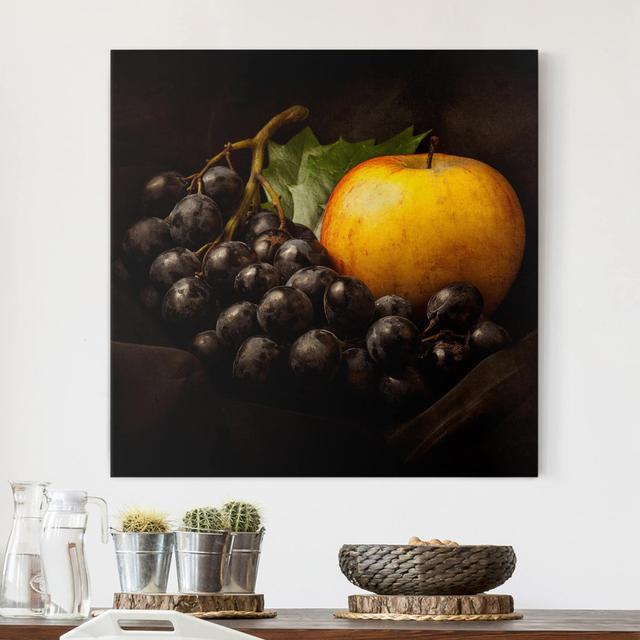 Dark Still Life by Kein Künstler Painting 17 Stories Format: Canvas 260g/m², Size: 60cm H x 60cm W on Productcaster.