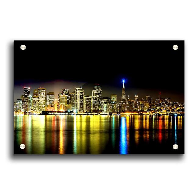 San Francisco Skyline - Unframed Photograph Print on Acrylic East Urban Home Size: 42cm H x 59.4cm W on Productcaster.