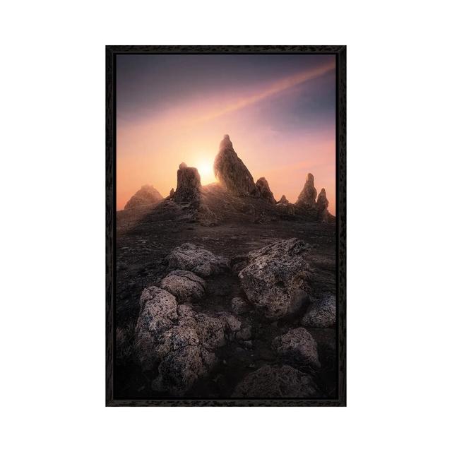 Devils Horns by Fabio Antenore - Print on Canvas Union Rustic Size: 101.6cm H x 66.04cm W x 3.81cm D, Format: Black Framed on Productcaster.