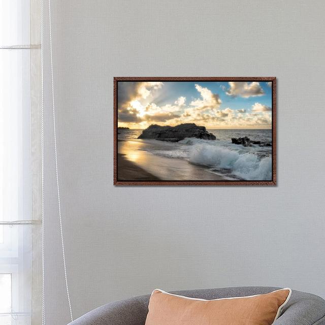 Crash by Danny Head - Gallery-Wrapped Canvas Giclée on Canvas Beachcrest Home Format: Classic Wood Framed, Size: 45.72cm H x 66.04cm W x 3.81cm D on Productcaster.