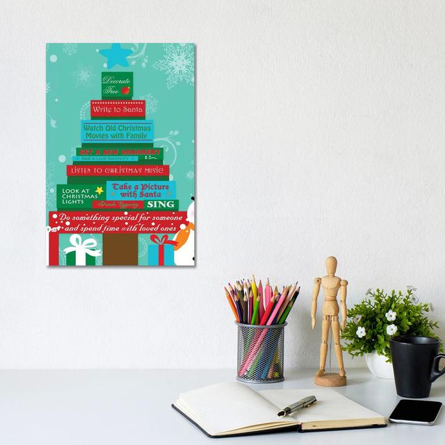 Christmas Tales by Anna Quach - Wrapped Canvas Print The Seasonal Aisle Size: 30.48cm H x 30.48cm W on Productcaster.