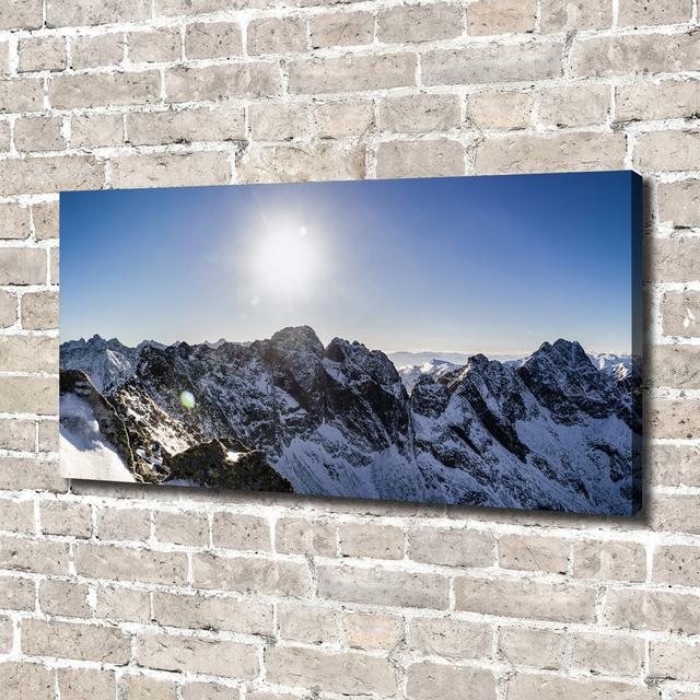 Winter in the Tatras - Wrapped Canvas Art Prints Union Rustic on Productcaster.