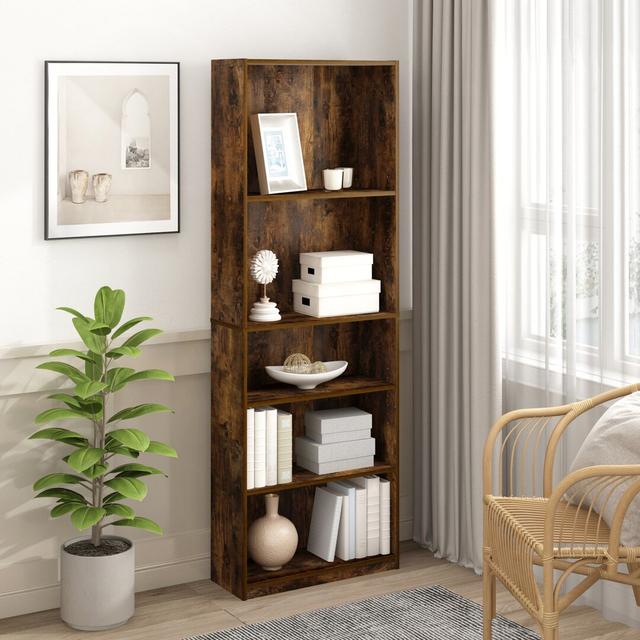 Dominica Bookcase Breakwater Bay Colour: Amber Pine on Productcaster.