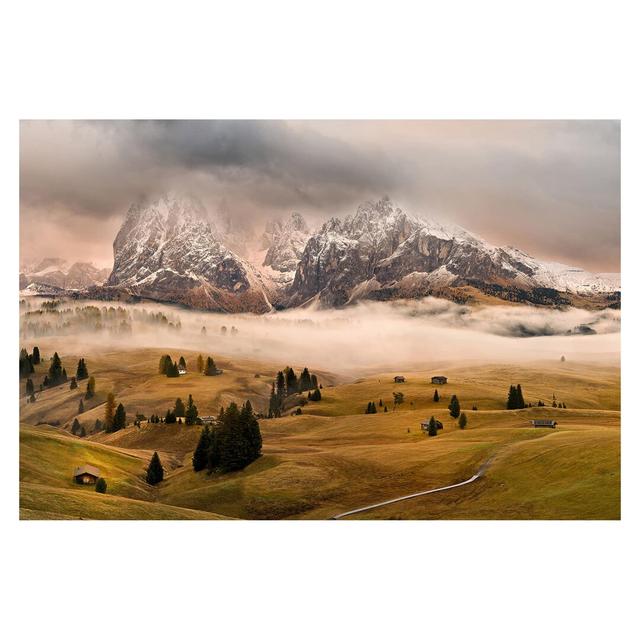 Matt Fototapete Dolomiten Mythen 2,25 m x 336 cm East Urban Home on Productcaster.