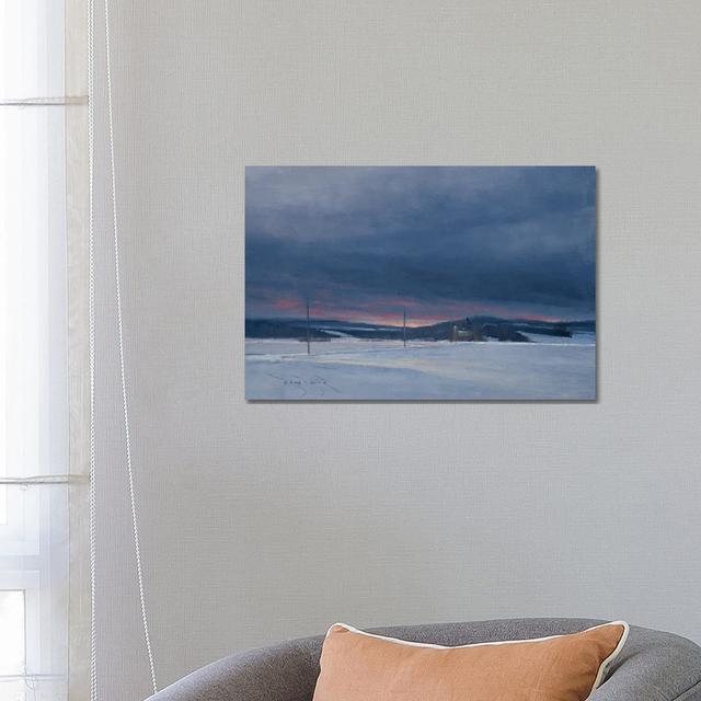 Fading Light by Ben Bauer - Wrapped Canvas Painting Rosalind Wheeler Size: 45.72cm H x 66.04cm W x 3.81cm D on Productcaster.