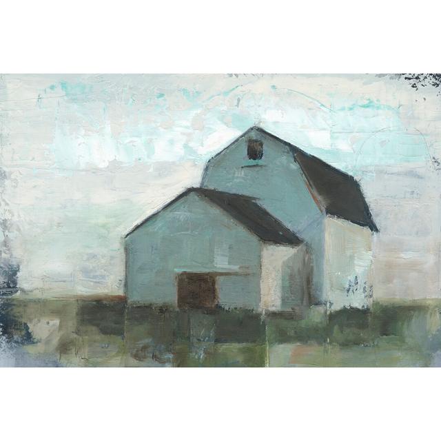 Barn At Sunset I by Ethan Harper - Wrapped Canvas Painting August Grove Size: 20cm H x 30cm W on Productcaster.