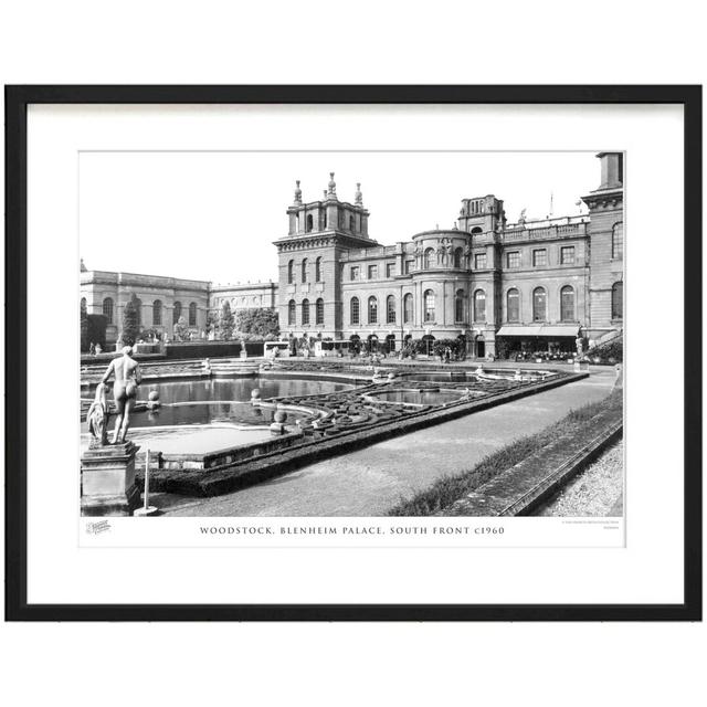 Woodstock, Blenheim Palace, South Front C1960 by Francis Frith - Single Picture Frame Print The Francis Frith Collection Size: 28cm H x 36cm W x 2.3cm on Productcaster.