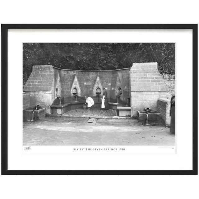 Bisley, The Seven Springs 1910 by Francis Frith - Single Picture Frame Print The Francis Frith Collection Size: 60cm H x 80cm W x 2.3cm D on Productcaster.