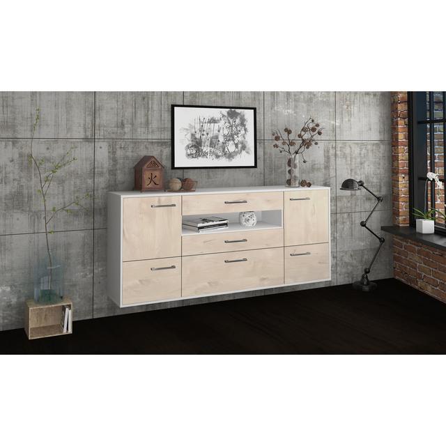 Sideboard Beitz Brayden Studio Farbe (Korpus/Front): Zeder/Weiß on Productcaster.