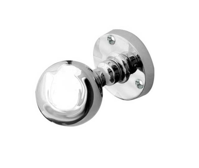 Passage Knobset (Set of 2) Frelan Hardware Finish: Polished Chrome on Productcaster.