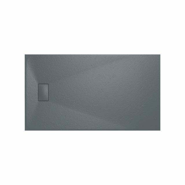 Bozidar W 32mm D Rectangle Shower Tray Brayden Studio Size: 160cm H x 90cm W x 3.2cm D, Colour: Anthracite on Productcaster.