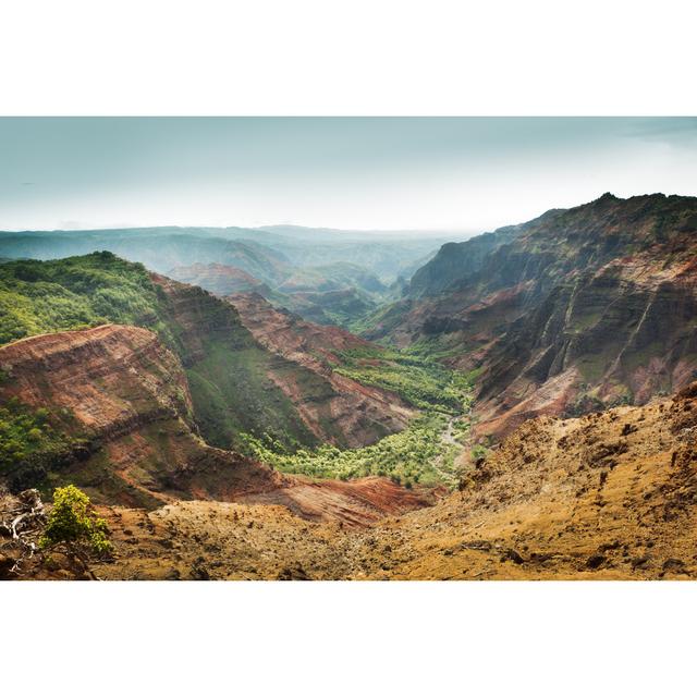 Puu Hinahina Lookout - Wrapped Canvas Art Prints Alpen Home Size: 81cm H x 122cm W x 3.8cm D on Productcaster.