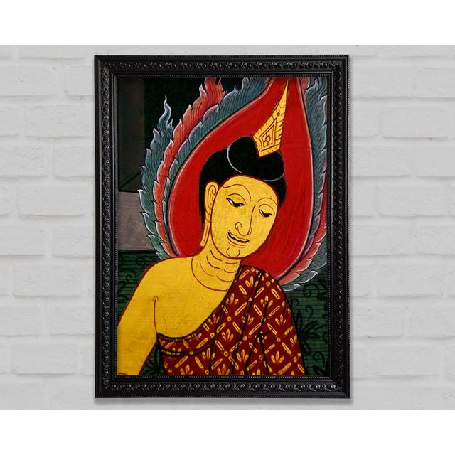 Buddha 28 Framed Print Bright Star Size: 21cm H x 29.7cm W on Productcaster.