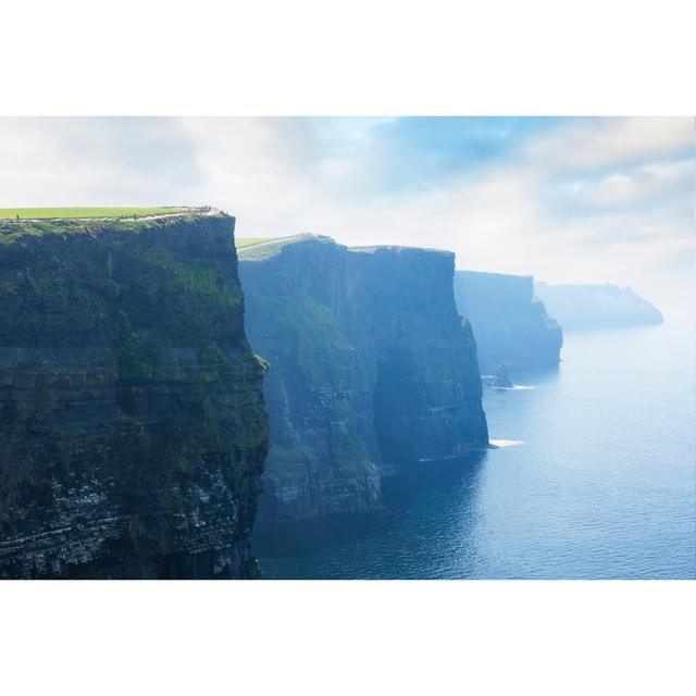 Cliffs Of Moher In County Clare, Ireland by Powerofforever - No Frame Art Prints on Canvas Alpen Home Size: 30cm H x 46cm W on Productcaster.