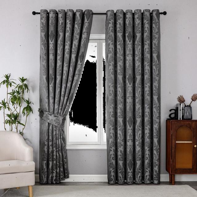 Deshaunta Polyester Room Darkening Grommet / Eyelet Curtain Pair Rosalind Wheeler Curtain Colour: Brown, Panel Size: 117cm Width x 228cm Drop on Productcaster.