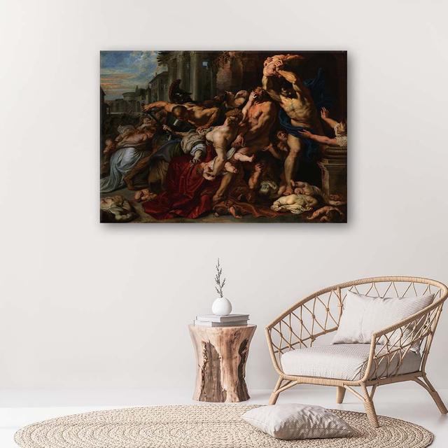 Leinwandbild Slaughter Of The Innocents - Rubens Rosalind Wheeler Größe: 100 cm x 70 cm x 2 cm on Productcaster.