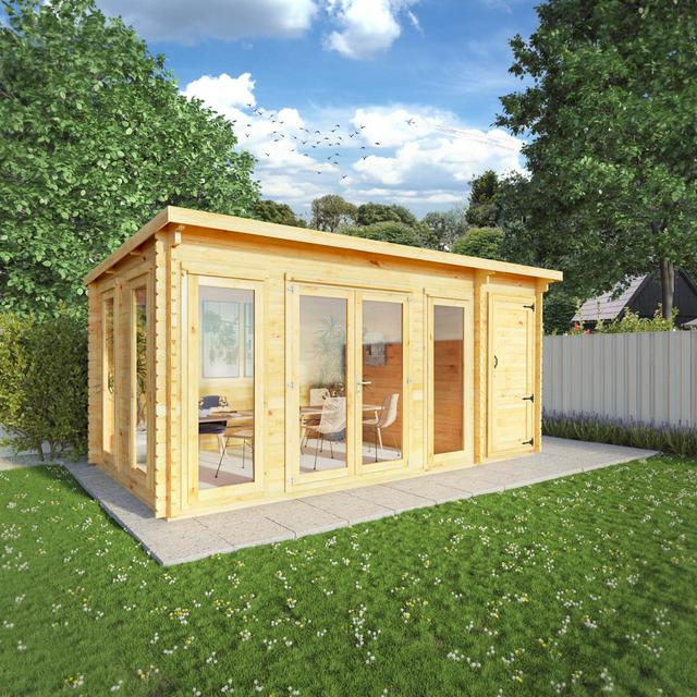 17 x 11 Ft. Log Cabin Mercia Garden Products on Productcaster.