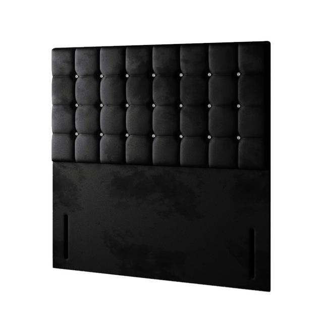 Galarza Divan Bet Set Mercer41 Size: Super King (6'), Colour: Black, Storage Type: 2 Foot-end Drawers on Productcaster.