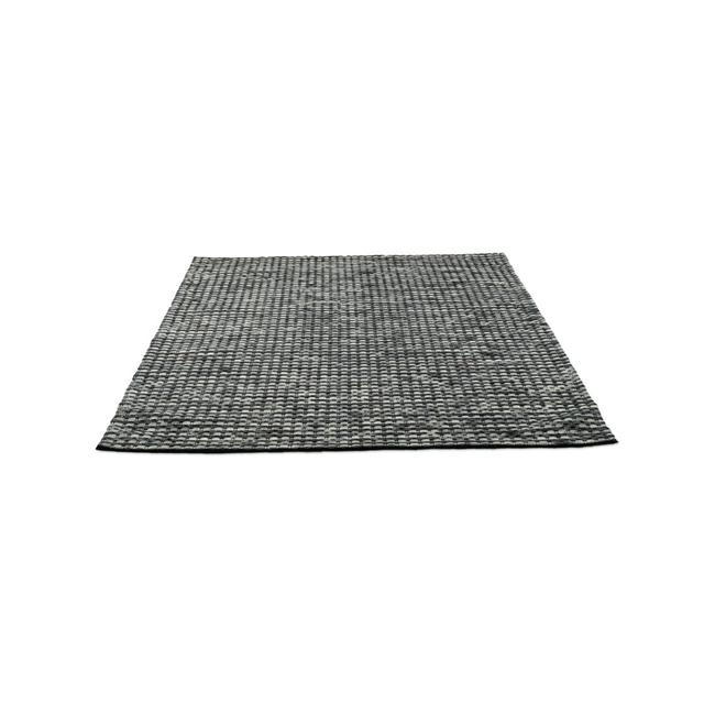 Harnish Handwoven Wool Black/Beige Rug Williston Forge Rug Size: Rectangle 70 x 140cm on Productcaster.