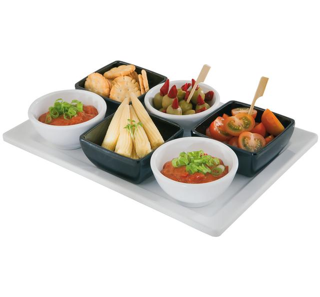 APS Melamine Tray APS Size: 3cm H x 30cm W x 21cm D on Productcaster.