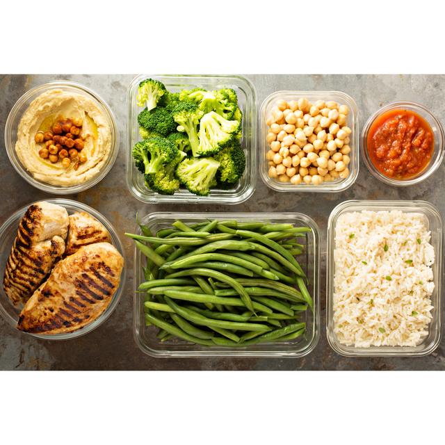 Meal Prep 17 Stories Size: 61cm H x 91cm W on Productcaster.